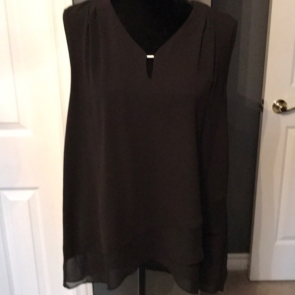 Rickis sheer sleeveless top
